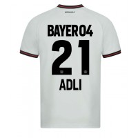 Billiga Bayer Leverkusen Amine Adli #21 Borta fotbollskläder 2023-24 Kortärmad